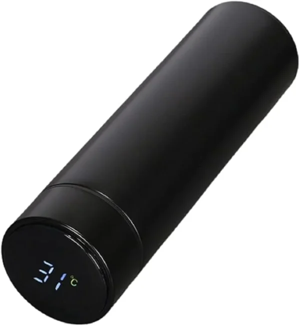 Garrafa Térmica Medidor Temperatura Em LED