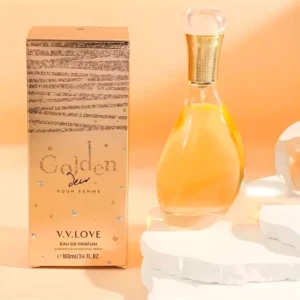 Perfume Feminino Miniatura importada Golden Floral Frutado Sofisticado elegante