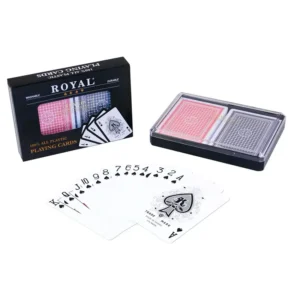 Baralho Jogo Royal 100% Plastic Poker Size