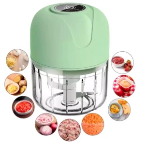 Mini Processador Elétrico De Alimentos Com Picador Usb