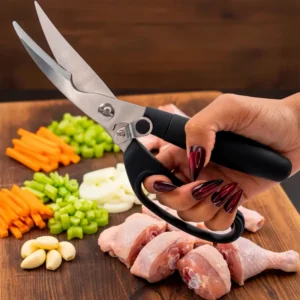 Tesoura De Cozinha Corta Osso De Frango Peixe Profissional