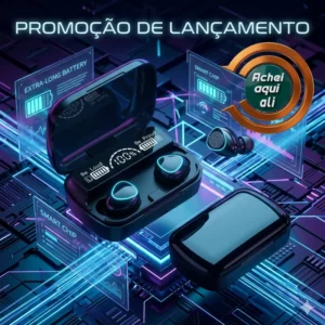Fones De Ouvido Bluetooth V5.1 M10 Sem Fio